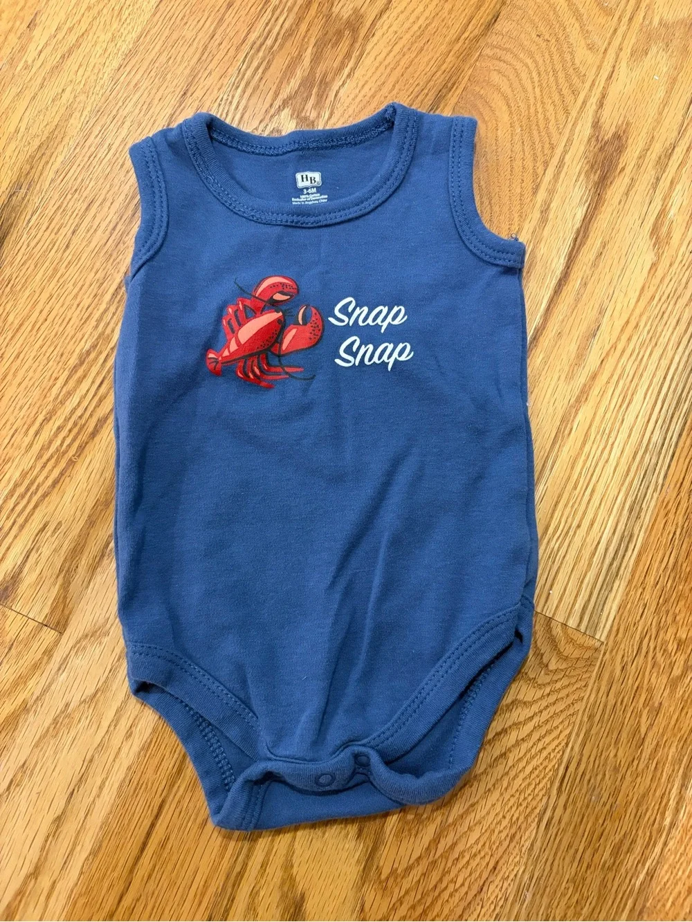 Baby Boys Navy Stripe, Red, Blue & Gray Sleeveless Bodysuits Set